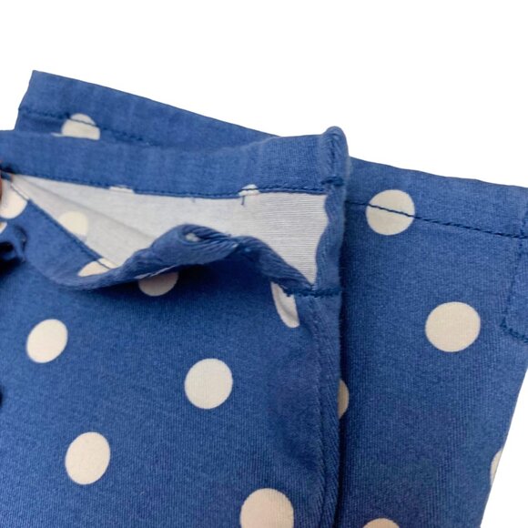 Mini Boden Blue with White Polka Crop Pants Girls Size‎ 13 Y - Picture 11 of 12